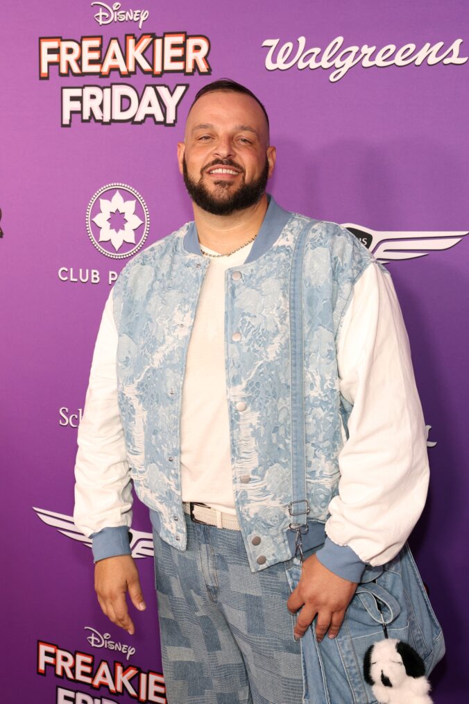 Daniel Franzese attends the Hollywood premiere of 'Freakier Friday,' July 22, 2025.