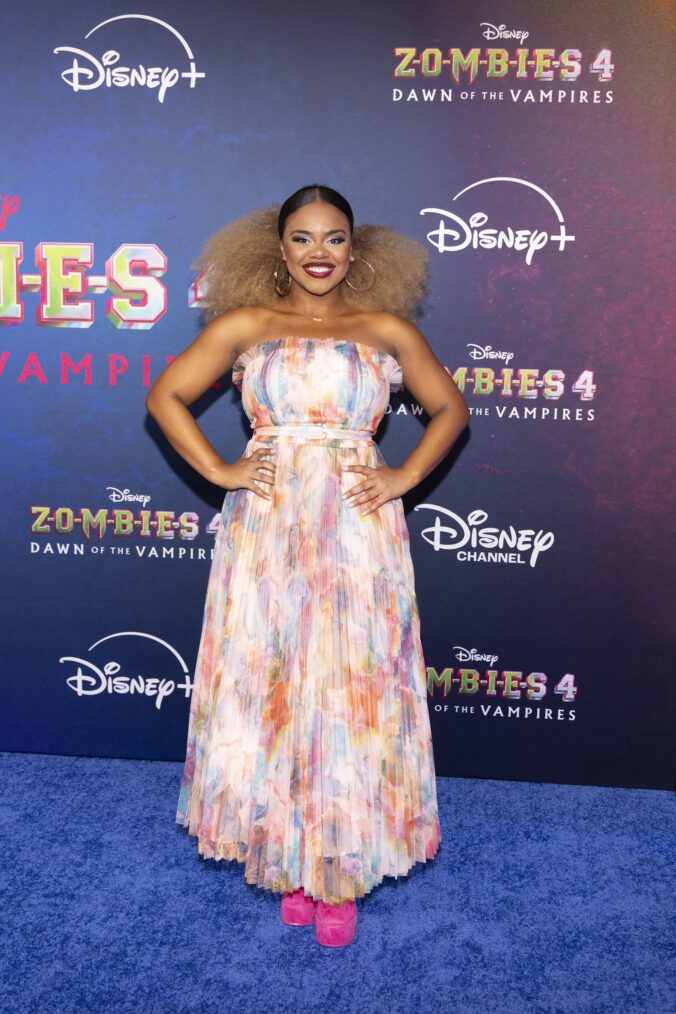 Dara Reneé attends the 'Zombies 4' Los Angeles premiere in July 2025.