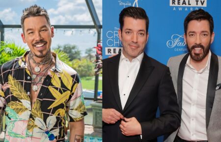 David Bromstad, Drew Scott, and Jonathan Scott.