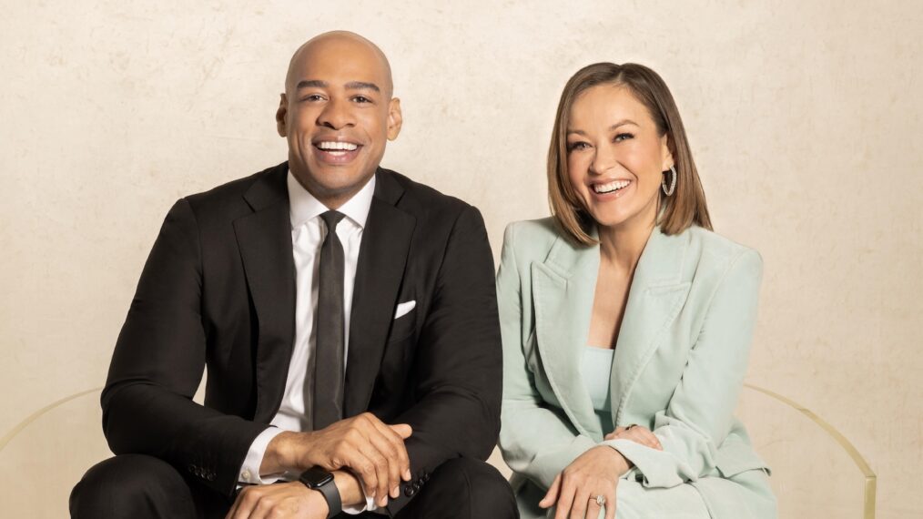 DeMarco Morgan and Eva Pilgrim, hosts of ABC's 'GMA3: What You Need to Know'