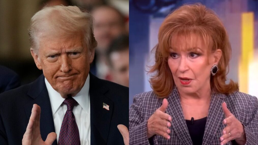 Donald Trump/Joy Behar on ABC's 'The View,' July 23, 2025.