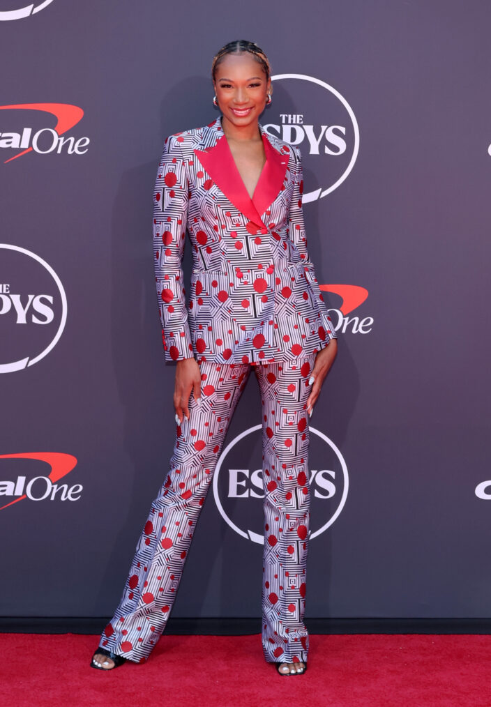 Arielle Chambers attends the 2025 ESPY Awards at Dolby Theatre on July 16, 2025 in Hollywood, California.