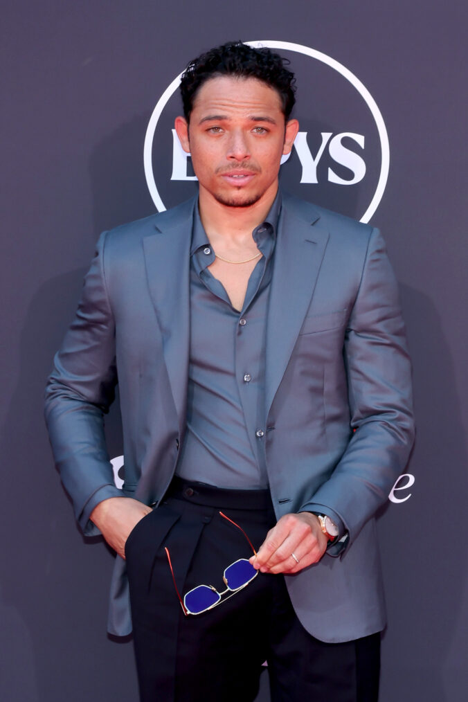 Anthony Ramos attends the 2025 ESPY Awards at Dolby Theatre on July 16, 2025 in Hollywood, California.