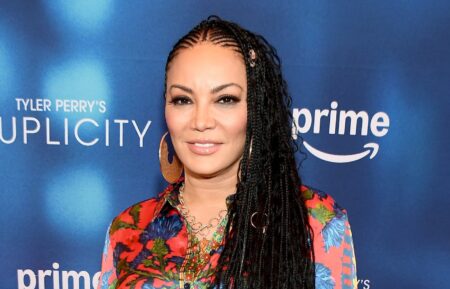 Egypt Sherrod attends the Atlanta special screening of Tyler Perry's 'Duplicity' in Atlanta, Georgia, March 2025.