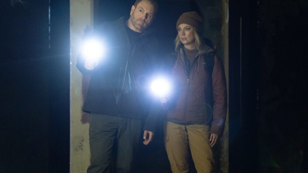 Josh Gates and Heather Amaro investigate Spike Island's abandoned cells in Expedition X