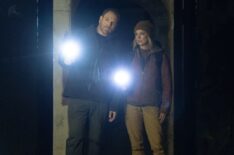 Josh Gates and Heather Amaro investigate Spike Island's abandoned cells in Expedition X