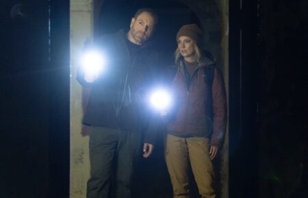 Josh Gates and Heather Amaro investigate Spike Island's abandoned cells in Expedition X