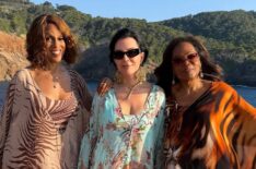 Gayle King, Kris Jenner, and Oprah Winfrey, July 2025.
