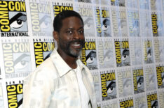 Sterling K. Brown attends Hulu's 'Paradise' Press Room during 2025 Comic-Con International: San Diego at Hilton Bayfront on July 26, 2025 in San Diego