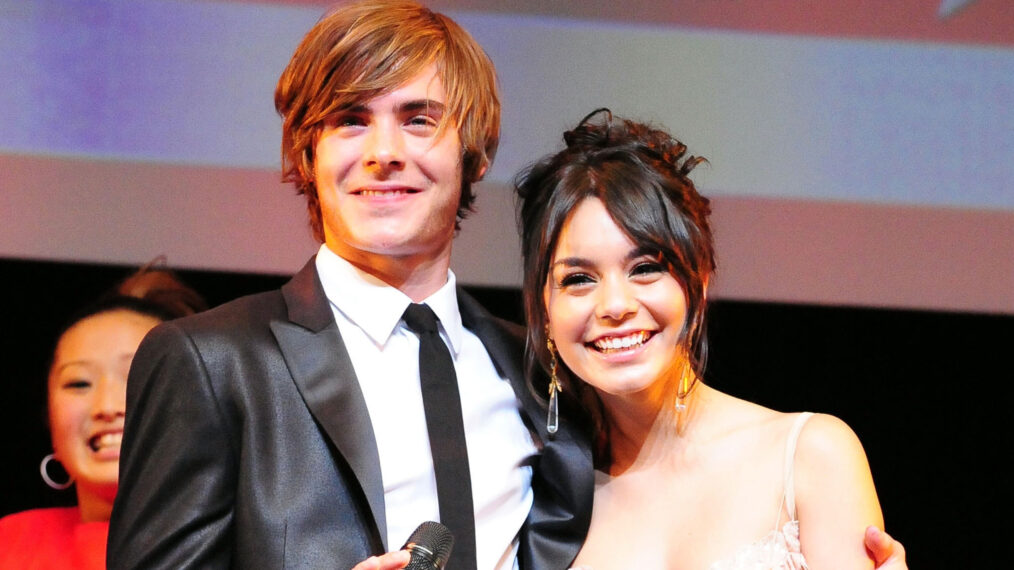 Zac Efron and Vanessa Hudgens from 'High School Musical'