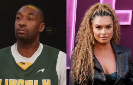 Gilbert Arenas and Joy Taylor.