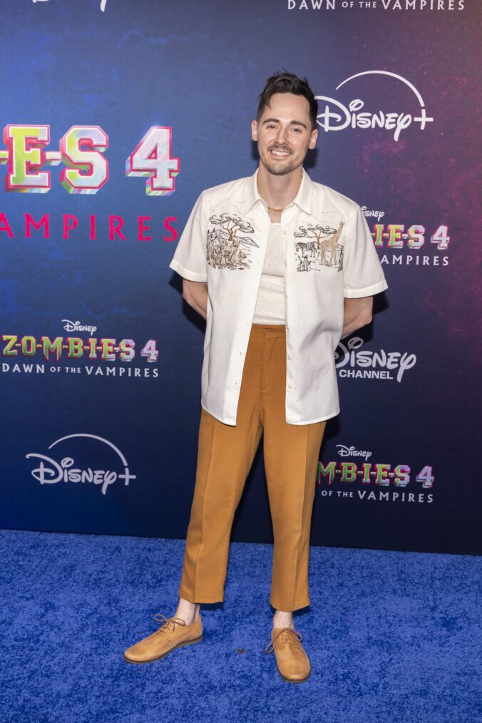 Jake Thomas attends the 'Zombies 4' Los Angeles premiere in July 2025.