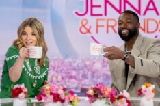 Jenna Bush Hager and Dwyane Wade on NBC's 'Today With Jenna & Friends,' March 2025.