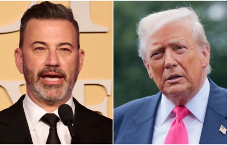 Jimmy Kimmel and Donald Trump
