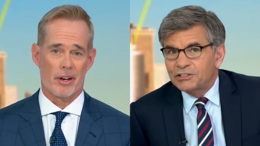 Joe Buck and George Stephanopoulos on ABC's Good Morning America,' July 2025.