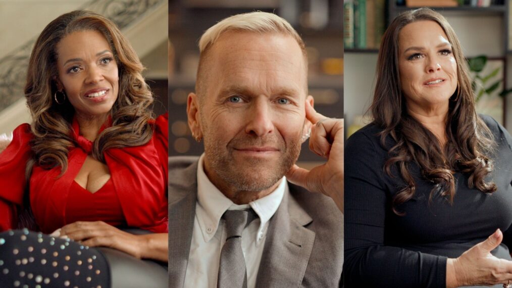 Joelle Gwynn, Bob Harper, and Tracey Yukich on Netflix's 'Fit for TV: The Reality of The Biggest Loser.'