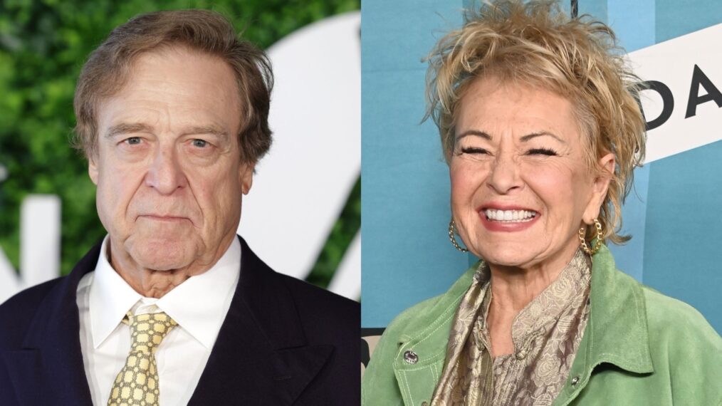 John Goodman and Roseanne Barr.