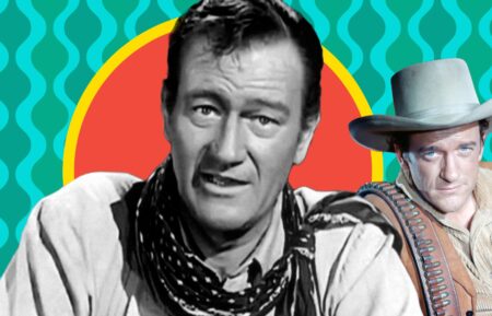 John Wayne, James Arness