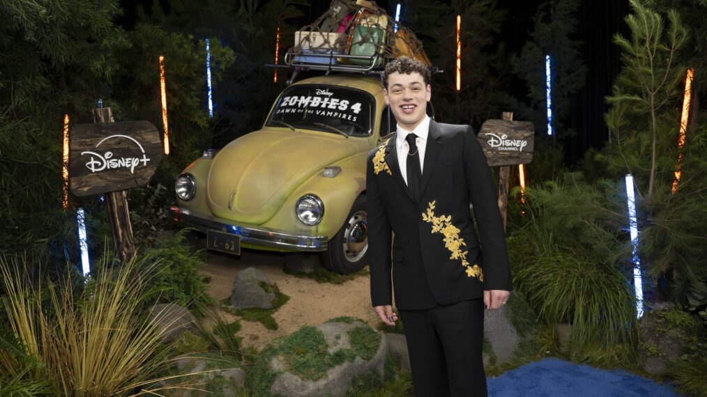Julian Lerner attends the 'Zombies 4' Los Angeles premiere in July 2025.