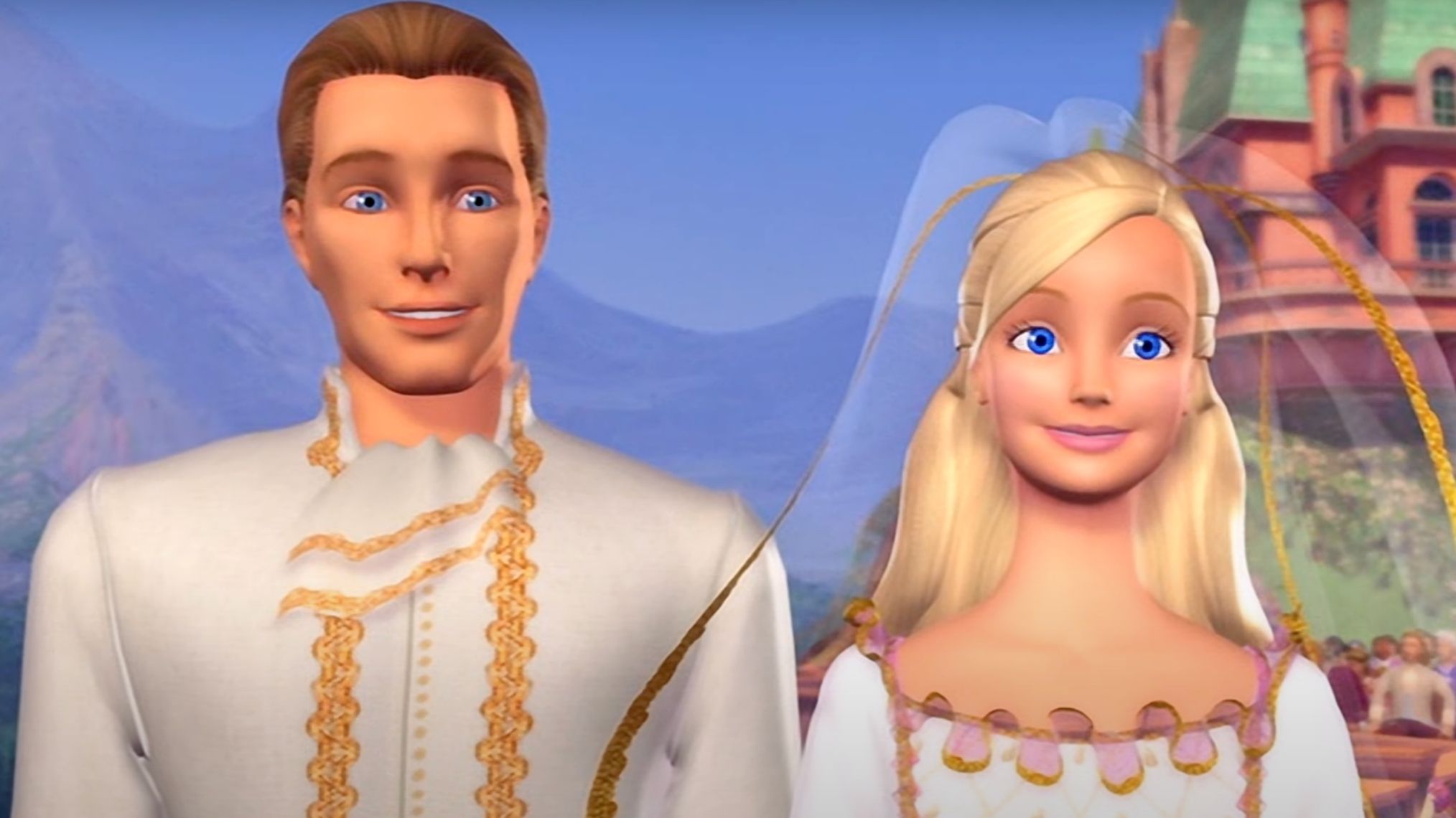 Julian and Anneliese in Barbie in the Princess and the Pauper