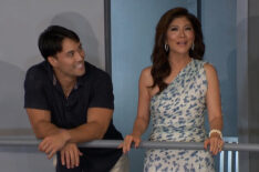 Julie Chen Moonves and Zach Cornell on Big Brother Season 27