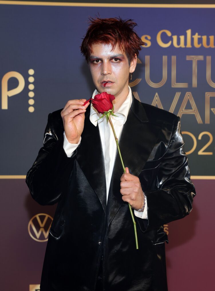 Julio Torres attends The 2025 Las Culturistas Culture Awards in Los Angeles, July 2025.