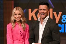 Kelly Ripa and Mark Consuelos on ABC's 'Live With Kelly and Mark,' April 2025.