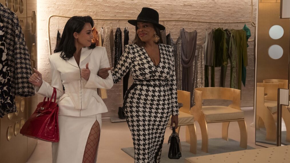 Kim Kardashian and Niecy Nash on 'All's Fair.'