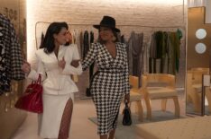Kim Kardashian and Niecy Nash on 'All's Fair.'