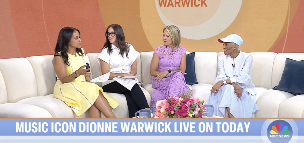 Laura Jarrett, Savannah Sellers, Dylan Dreyer, and Dionne Warwick on the third hour of 'Today,' July 21, 2025.