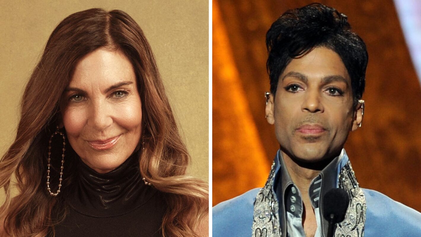 Leslie Fhima (L) and Prince (R) collage