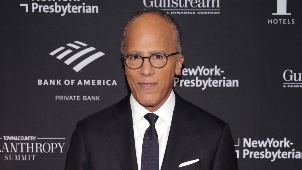 Lester Holt attends Town and Country's Philanthropy Summit in New York City, October 2024.