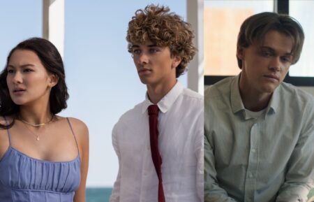Lola Tung, Gavin Casalegno, and Christopher Briney on Season 3 of Prime Videos' 'The Summer I Turned Pretty.'