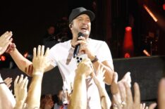 Luke Bryan performs on the main stage during CMA Fest 2025 at Nissan Stadium on June 08, 2025 in Nashville, Tennessee