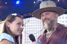 Madison Marilla and Zac Brown on the July 25, 2025, episode of NBC's 'Today.'