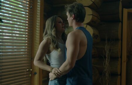Malin Akerman and George Ferrier on Season 1 of Netflix's 'The Hunting Wives.'