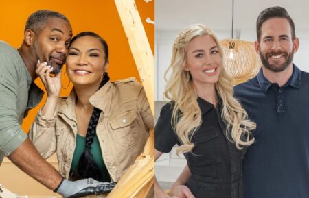 Mike Jackson and Egypt Sherrod on 'Married to Real Estate'; Heather Rae El Moussa and Tarek El Moussa on 'The Flipping El Moussas.'
