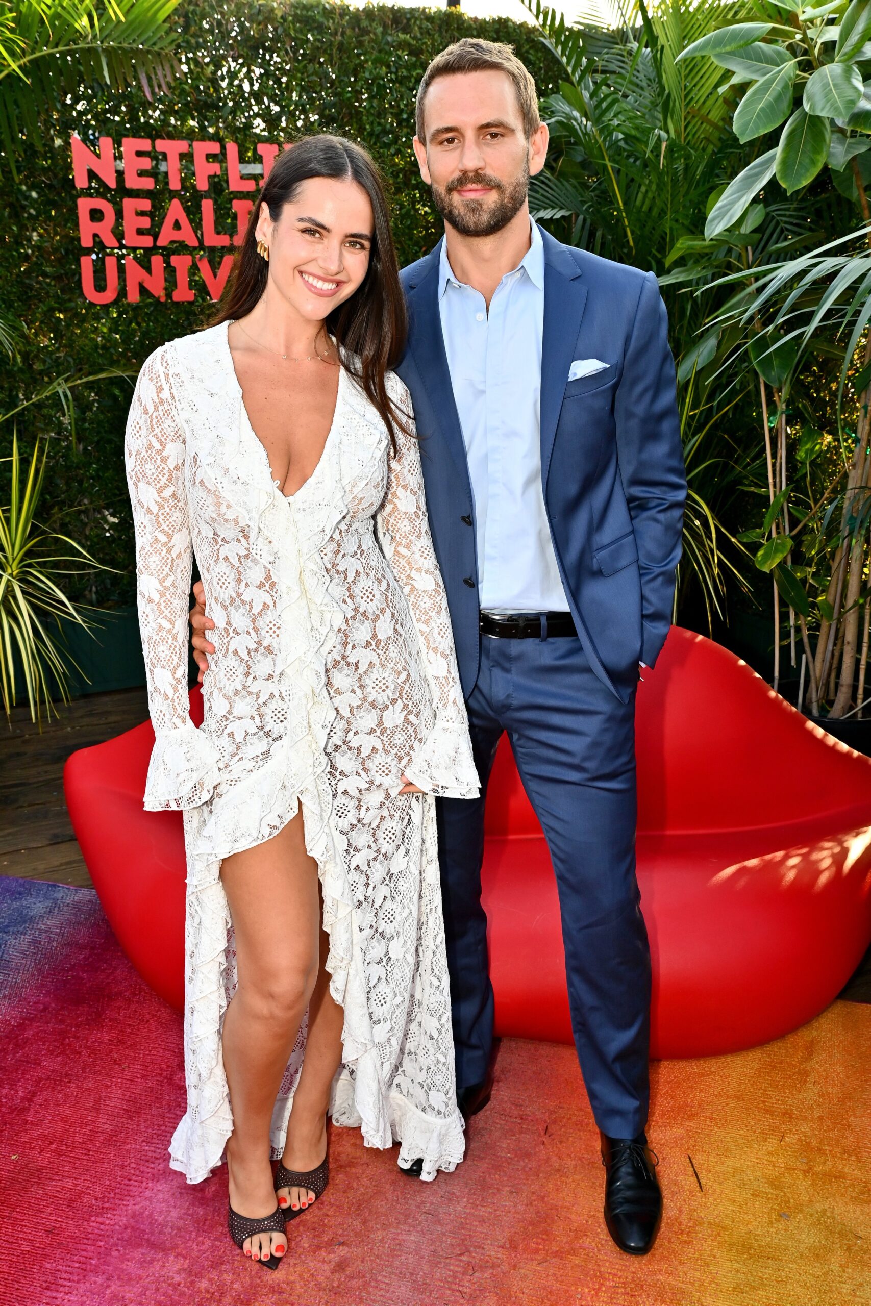 Natalie Joy Viall and Nick Viall attend Netflix Summer Break