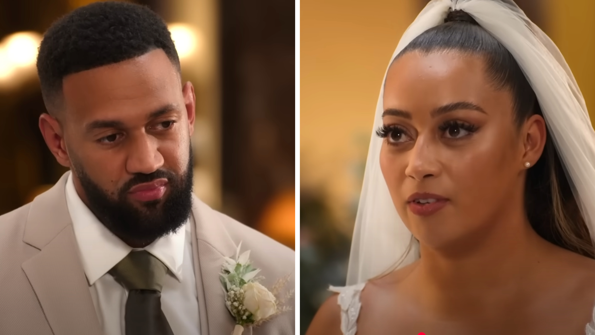 Ollie and Demi on 'Love Is Blind UK' Season 1