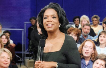 Oprah Winfrey on 'The Oprah Winfrey Show,' 1998.