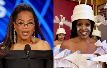 Oprah Winfrey at the 2025 Tony Awards; Gayle King in 'The Lion King' on Broadway