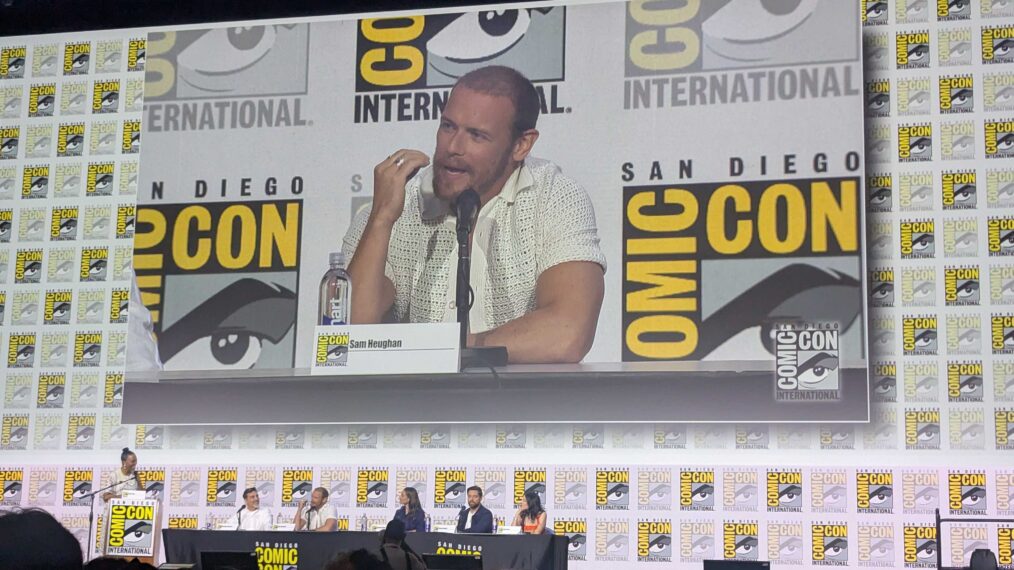Sam Heughan on Outlander Hall H Panel