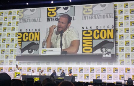 Sam Heughan on Outlander Hall H Panel