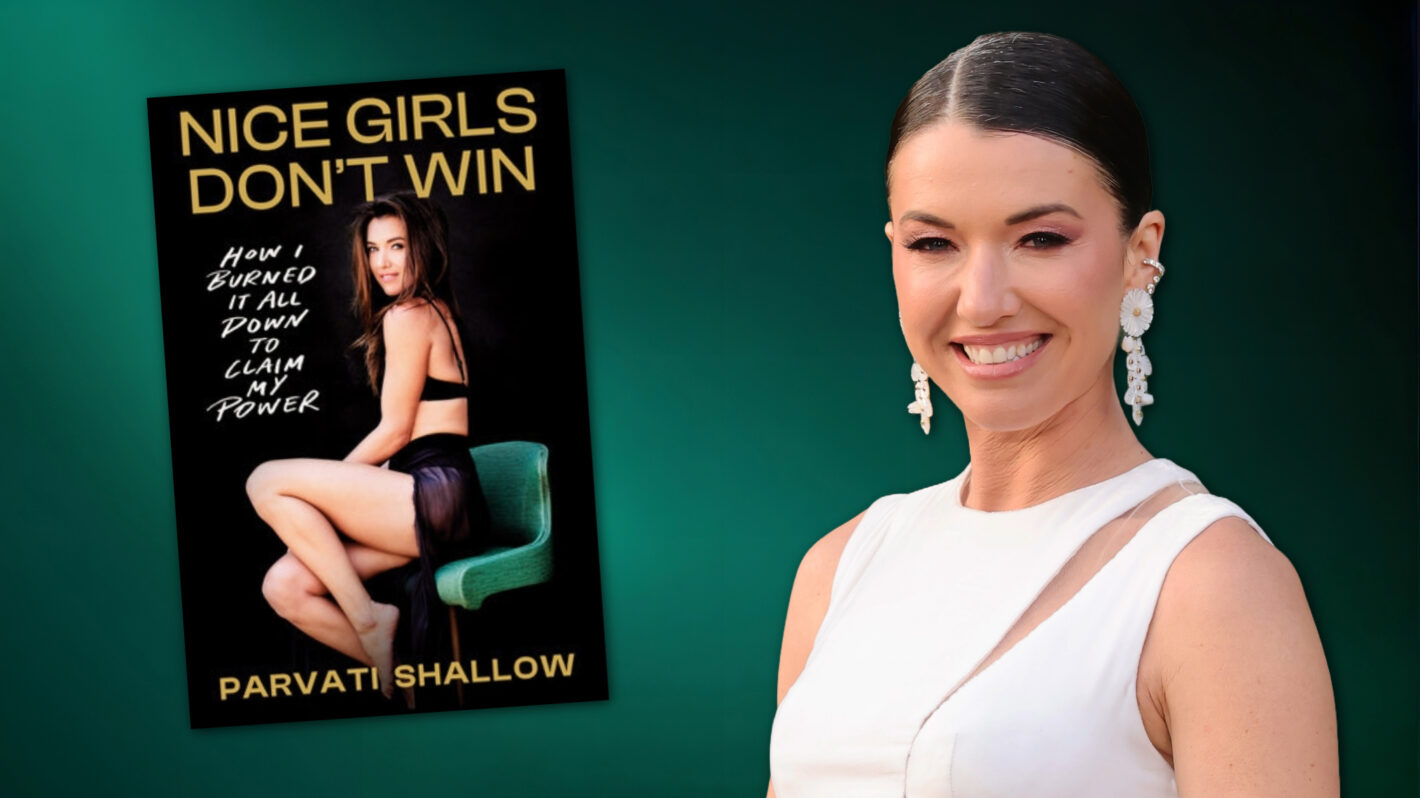 Parvati Shallow with her memoir Nice Girls Don't Win