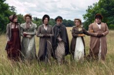 Emma Corrin, Freya Mavor, Olivia Colman, Hopey Parish, Rhea Norwood, Hollie Avery