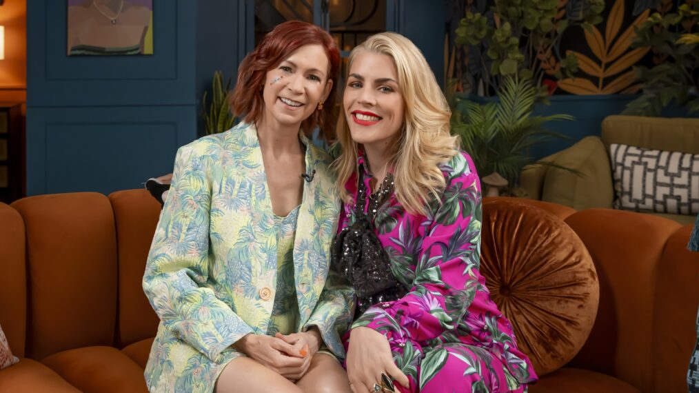 Carrie Preston and Busy Philipps