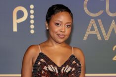 Quinta Brunson attends The 2025 Las Culturistas Culture Awards in Los Angeles, July 2025.
