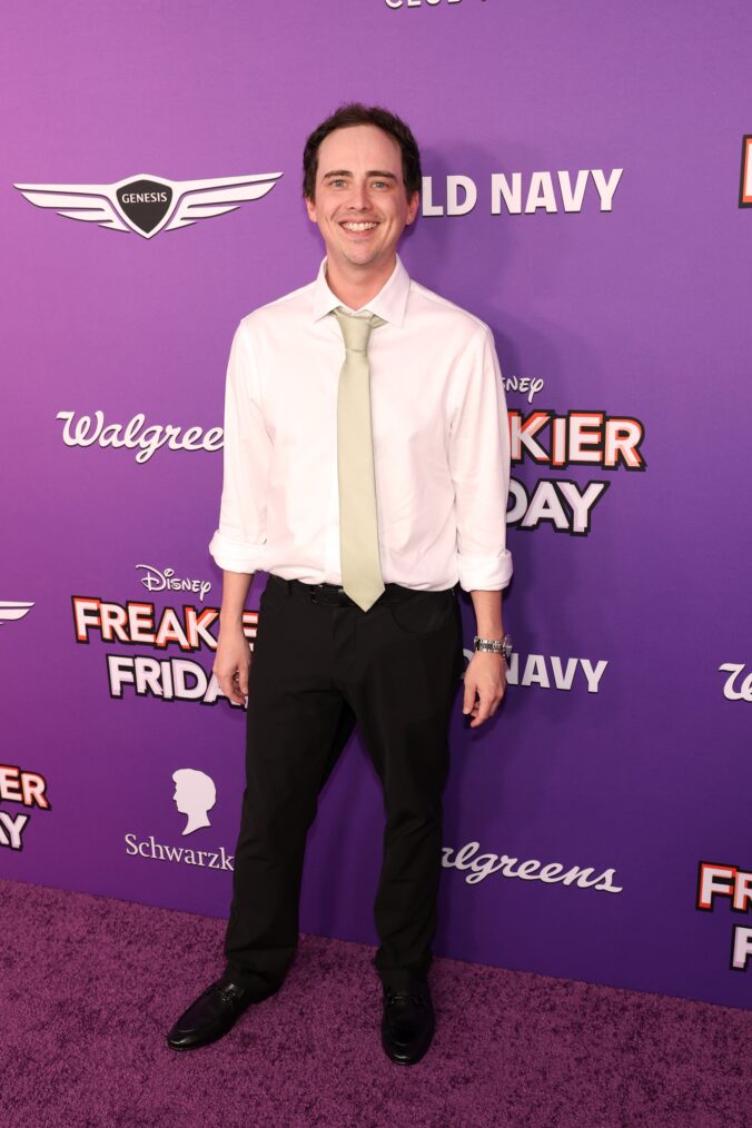 Ryan Malgarini attends the Hollywood premiere of 'Freakier Friday,' July 22, 2025.