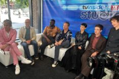 Timothy Olyphant, David Zucker, Babou Ceesay, Noah Hawley, Sydney Chandler, Alex Lawther, and Samuel Blenkin for 'Alien: Earth'