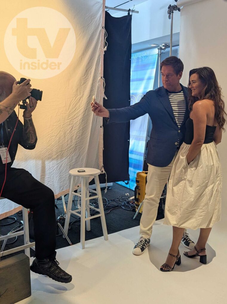 Michael Weatherly and Cote de Pablo for 'NCIS: Tony & Ziva'